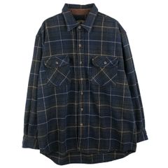 古着 フィールドアンドストリーム FIELD&STREAM 長袖 ヘビーネルチェックシャツ メンズL相当/eaa609437
