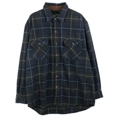 古着 フィールドアンドストリーム FIELD&STREAM 長袖 ヘビーネルチェックシャツ メンズL相当/eaa609437