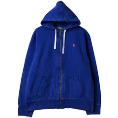 古着 ラルフローレン Ralph Lauren POLO by Ralph Lauren スウェットフルジップパーカー メンズXL相当/eaa611342