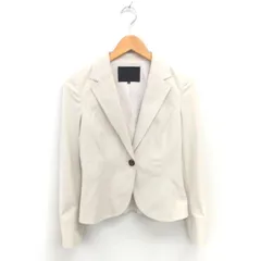 アンタイトル UNTITLED テーラード ジャケット アウター 総裏地 無地 シンプル 2 ライトベージュ 薄茶 /TT11