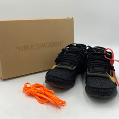 【中古品】NIKE ナイキ × Off-White オフホワイト 別注 コラボ AIR PRESTO SNEAKERS AA3830-002 エアプレスト スニーカー 靴 シューズ 【160-260129-ko-19-tei】