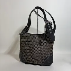 2512-260｜コーチ ミニシグネチャー ショルダーバッグ ブラック