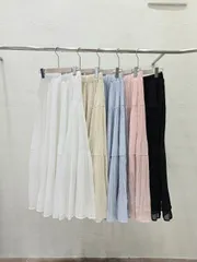 ティアード スカート 新作 SS ロング フリル 春新商品