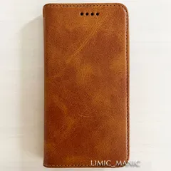 iPhone 13 / 14 手帳型 スマホ ケース カードケース シンプル マグネット 磁石 ブラウン 茶 茶色 高級PUレザー アイフォン