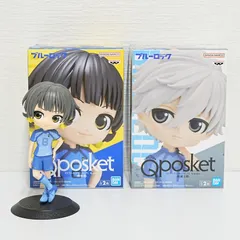 [NI] ブルーロック　フィギュア　Q posket　蜂楽 廻　Aカラー　凪 誠士郎　Bカラー　バンダイ　バンプレスト　プライズ　アミューズメント景品　2点まとめて