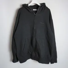 F-LAGSTUF-F フラグスタフ ICE LOGO HOODIE ジップ アップ パーカー トレーナー フーディー ロゴ 刺繍 黒 288Q★4のサムネイル