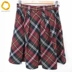 マッキントッシュフィロソフィー MACKINTOSHPHILOSOPHY スカート フレアスカート チェック レディース [a990515]