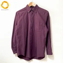 #anc マッキントッシュ MACKINTOSH 長袖シャツ M ボルドー 刺繍 ボタンダウン メンズ [990568]のサムネイル