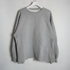 美品 Name. ネーム CREW NECK SWEAT SHIRTS クルーネック スウェット シャツ トレーナー プルオーバー NMCU-17SS-007 灰 サイズ 1 802P★4
