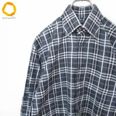 バーバリーロンドン BURBERRY LONDON 長袖シャツ ボタンダウン チェック ロゴボタン メンズ [a991862]