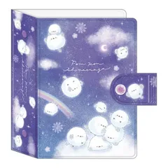 【送料無料】カミオジャパン シールバインダーブック ぽんぽんシマエナガ 228241