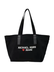 MICHAEL KORS (マイケルコース) ミニトートバッグ キャンバス 35T7MT2T2R ブラック レディース/199
