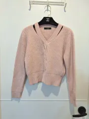 ピンク レディース ニット Tシャツ