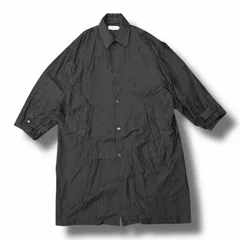 参考上代74800円 Graphpaper 21AW LIGHT MOLESKIN OVERSIZED COAT ライトモールスキンオーバーサイズドコート グラフペーパー GM213-10089 ブラック 1 （8200M）のサムネイル