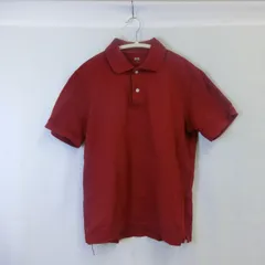 UNIQLO ユニクロ ドライカノコポロシャツ ワインレッド Mサイズ □〇