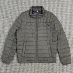 メンズ アウター トミーヒルフィガー 軽量ダウン ナチュラルダックダウン