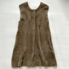 JOURNAL STANDARD L’ESSAGE ジャーナルスタンダード レサージュ ロング ニットベスト ベージュ