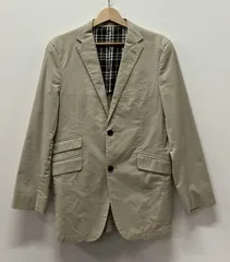 BURBERRY BLACK LABEL バーバリーブラックレーベル BME61-603-42 テーラードジャケット コットン ノバチェック サイズM 中国製 汚れ有り