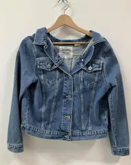 LEVI'S リーバイス Gジャン（デニムジャケット） 84755-0000 バックプリーツ サイズXS ブルー ルーマニア製 綿100%