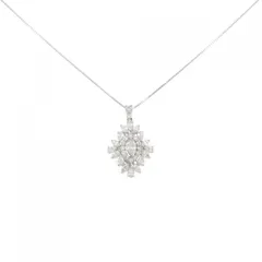 【新品】PT900/PT850 ダイヤモンド ネックレス 0.14CT