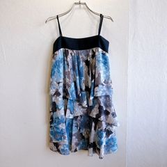 TAAKK キャミソール ブルー系 花柄 - メルカリ