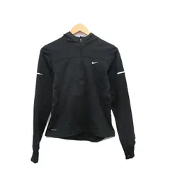 ナイキ NIKE DRI-FIT 国内正規品 トレーニングウェア パーカー ジップアップ 裏起毛 S ブラック 黒 /KT30