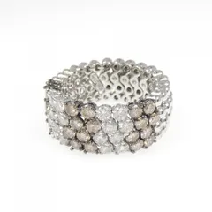 K18WG/K18BG ダイヤモンド リング 2.30CT