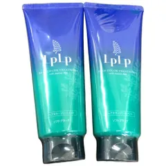 C722 ★LPLP ルプルプ ヘアカラートリートメント 【白髪ケア×潤い】ソフトブラック 自然な黒髪に導く200g 2個セット【M】のサムネイル