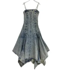 エイチアンドエム グレン・マーティンス デニムキャミソールワンピース レディース SIZE XS H&M×GLENN MARTENS