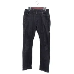 ビームス BEAMS デニム ジーンズ スリム パンツ フルレングス M ブラック 黒 /FT24