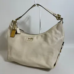 2601-86｜コーチ ワンショルダーバッグ レザー ホワイト