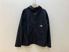 THE NORTH FACE ザノースフェイス コンパクトジャケット マウンテンパーカー サイズL 黒 ブラック NP72230 ナイロン メンズ 汚れ有り