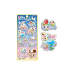 【送料無料】カミ230352 オリジナル ウォーターインシールスイーツ ほっぺちゃん ステッカー プチ ミニ デコ ワンポイント 文房具 雑貨
