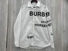 BURBERRY／バーバリー／長袖シャツ／Ｌ／メンズ／ホワイト