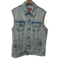 Levi's　ベスト　デニム　フルボタン　赤タブ　スモールe　アメカジ　古着