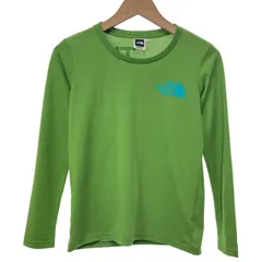 THE NORTH FACE　ロンT　長袖　トップス　クルーネック　プリント　ブランドロゴ　日本製　アウトドア　古着