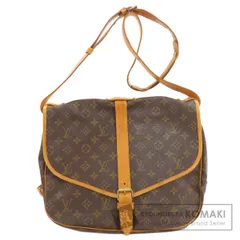 LOUIS VUITTON ルイヴィトン M42254 ソミュール35 ショルダーバッグ モノグラムキャンバス レディース [中古]