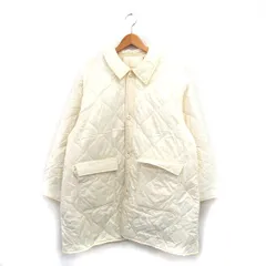 フリークスストア FREAKS STORE 中綿 コート ミドル丈 シンプル F アイボリー 白 /KT16