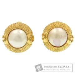 CHANEL シャネル フェイクパール ココマーク イヤリング 金属製 レディース [中古]