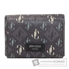 未使用級】Jimmy Choo JAYDEN モノグラム 三つ折り財布 - メルカリ