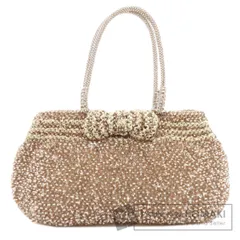 ANTEPRIMA アンテプリマ ワイヤーバッグ リボン アルジェント ハンドバッグ PVC レディース [中古]