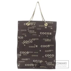 CHANEL シャネル COCOプリント ゴールド金具 トートバッグ キャンバス レディース [中古]