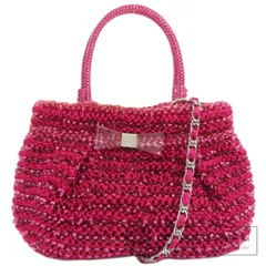 ANTEPRIMA アンテプリマ ワイヤーバッグ リボン 2WAY ハンドバッグ PVC レディース [中古]