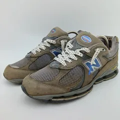 new balance ニューバランス MR2002CU スニーカー メンズ 25cm グレー/ネイビー 灰/紺 A-11-2