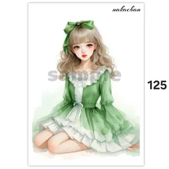 オリジナル人物ステッカー【125】