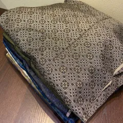 【まとめ売り】正絹大島紬10枚 リメイク素材　ハンドメイド向け