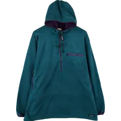 古着 ~90年代 エルエルビーン L.L.Bean ハーフジップ フリースプルオーバーパーカー メンズXL相当 ヴィンテージ/eaa611407