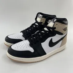 【中古】NIKE AIR JORDAN1 1 Retro High OG Latte スニーカー 27cm FD2596-021 ホワイト ブラック ベージュ ナイキ[10]