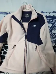 ニューバランス フリース ジャケット ピンク ネイビー