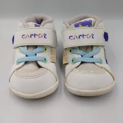 【TAKA70-17】◇ MOON STAR ムーン スター ｢carrot ベビーシューズ スニーカー フリル付き｣ 12.5cm ホワイト/パープル